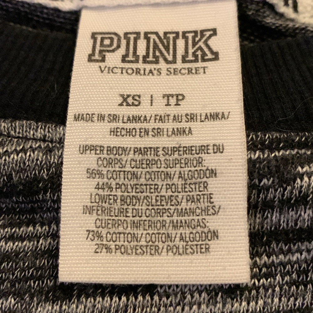 PINK Victoria’s Secret Varsity Crew Sweatshirt HTF - Picture 8 of 8